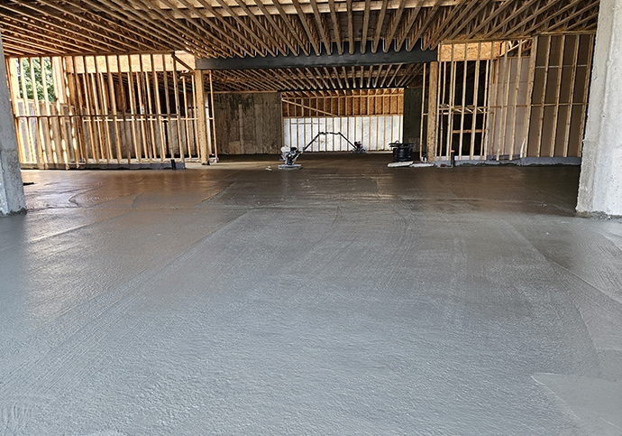 dalle de béton pour garage trois-rivières